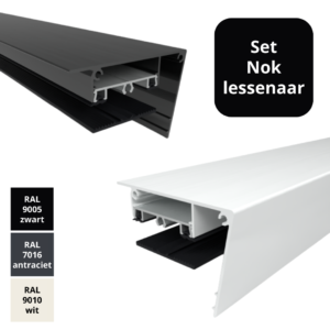Klemprofielset Nokprofiel Lessenaar – Dakbeglazing