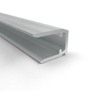 Aluminium U-profiel 10mm met druprand
