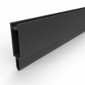 Isolator kunststof 40.2 mm hoog tbv koudebrug dubbelglas in onderprofiel