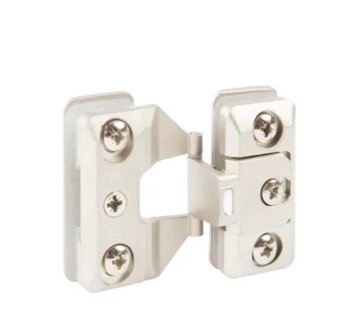 Glas-glas scharnier voor vitrinedeur 5–8 mm - Afbeelding 4