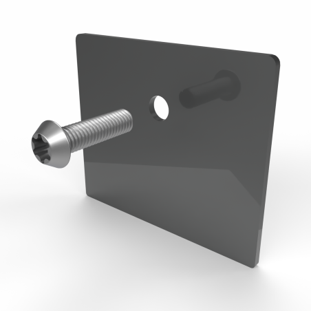 Eindschotje 60 mm sierlijst – laag – RAL gecoat – inclusief RVS schroef 6 Eindschotje 60 mm sierlijst – laag – RAL gecoat – inclusief RVS schroef - Afbeelding 4