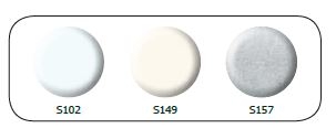 ScreenLine jaloezieën tussen glas op maat – handbediend 7 ScreenLine SL16 – wit S102, crème S149 en zilvergrijs S157
