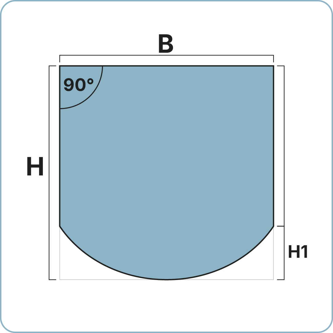 32.2 Halve ellips met radius